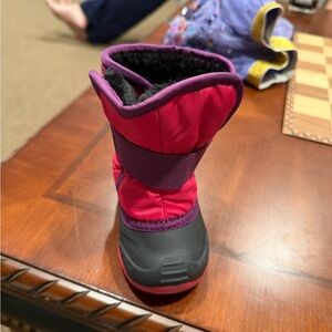 Kamik Snowbug5 Pink and Black Boot